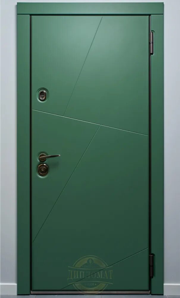 Дверь стальная линия зеленая. Стальная линия входные двери. Металлическая дверь зеленая. Дверь входная зеленая металлическая.