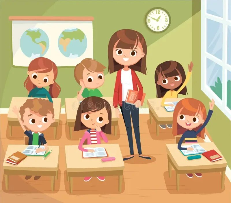 There many pupils in the classroom
