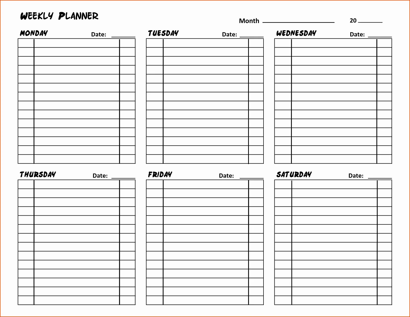 Weekly Planner шаблон для печати. Ежедневник планер шаблон в excel. Лист план на день. Недельный план. Планер распечатка