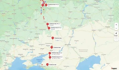 Бесплатная м4 на карте
