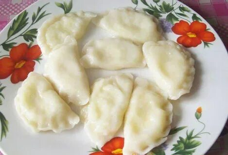 Рецепт теста на вареники с молоком