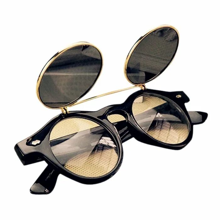 Где покупать солнцезащитные очки. Очки Vintage Steampunk Glasses. Очки с линзами -2 75. Солнцезащитные очки с двойными стеклами. Очки с двойными линзами солнцезащитные.