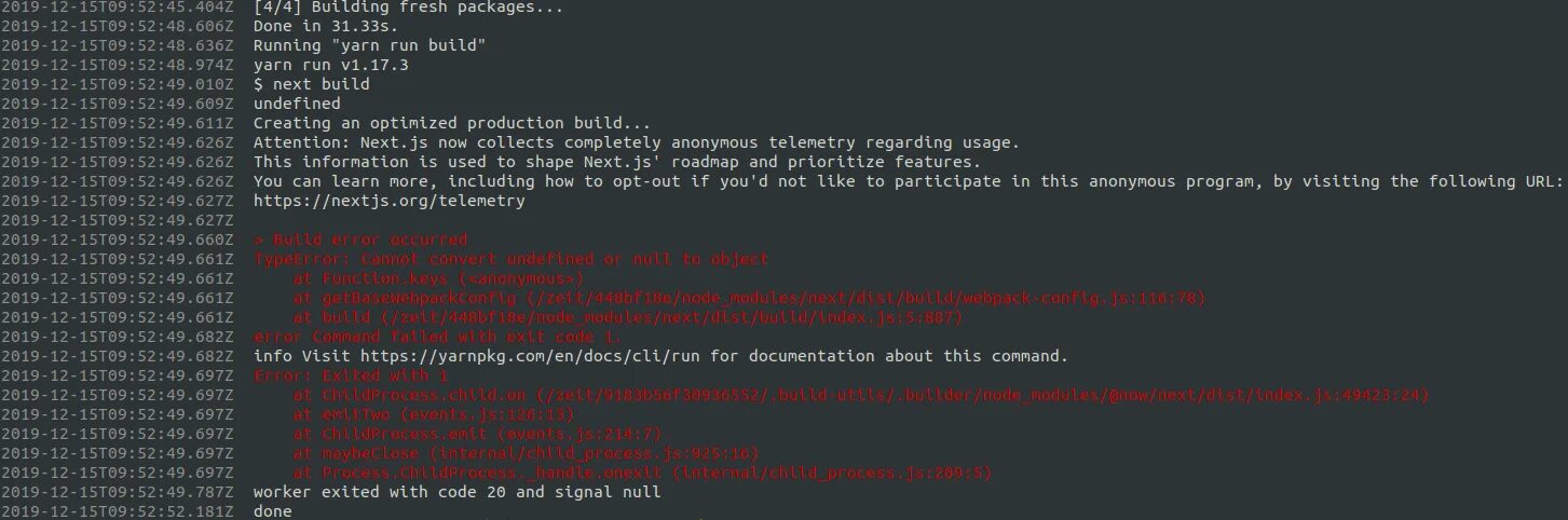 Cannot convert undefined or null to object. Cannot convert undefined or null to object перевод. Ошибка сборки LOADSHADER failed. TYPEERROR на строке 3: can't convert function to Str implicitely. Defaultexceptionhandler null