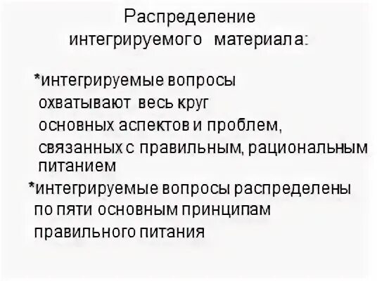 Интегрированный вопрос