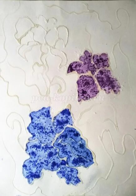 Рисование цветов пакетом нетрадиционная техника. Цветы солью и акварелью. Рисование солью цветок. Рисование солью в детском саду. Рисование солью и акварельными красками в детском саду.