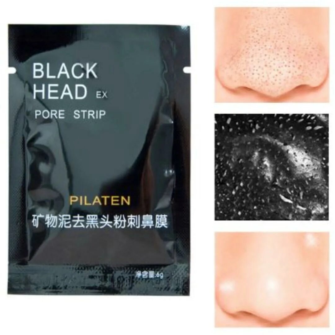 Маска-пленка Black head Pilaten 6гр. Black head ex Pore Mask. Black Mud nose Mask chovemoar чёрная. Black head Pore strip.