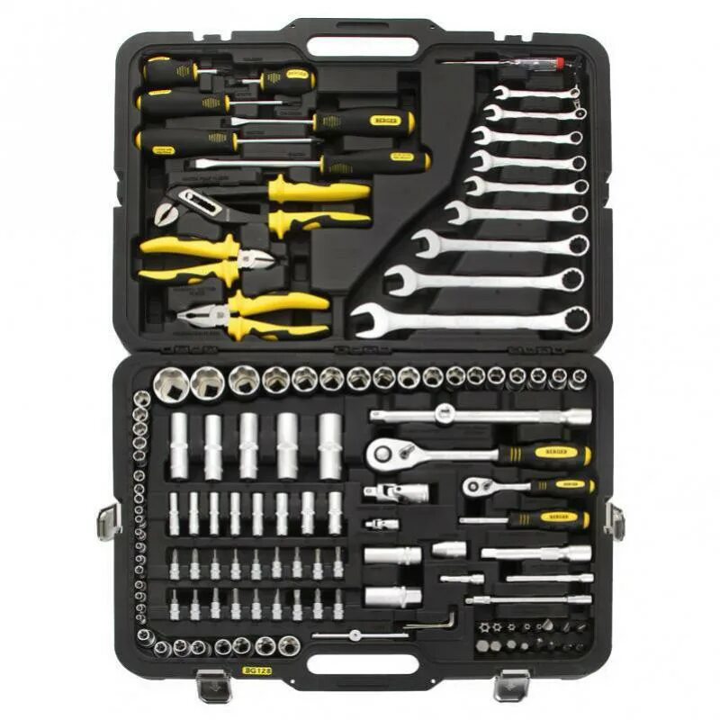 Набор инструментов слесарно-монтажный rock force. Набор ключей джонсвей 128. Набор 128 предметов. Набор инструментов станкоимпорт наб. 14.