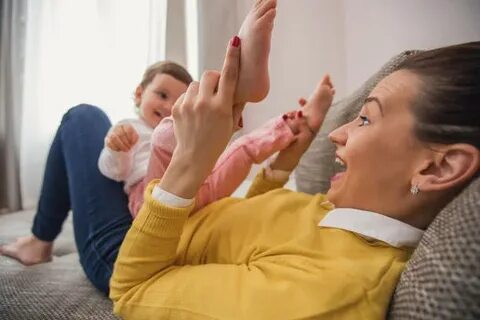 Tickling babysitter story