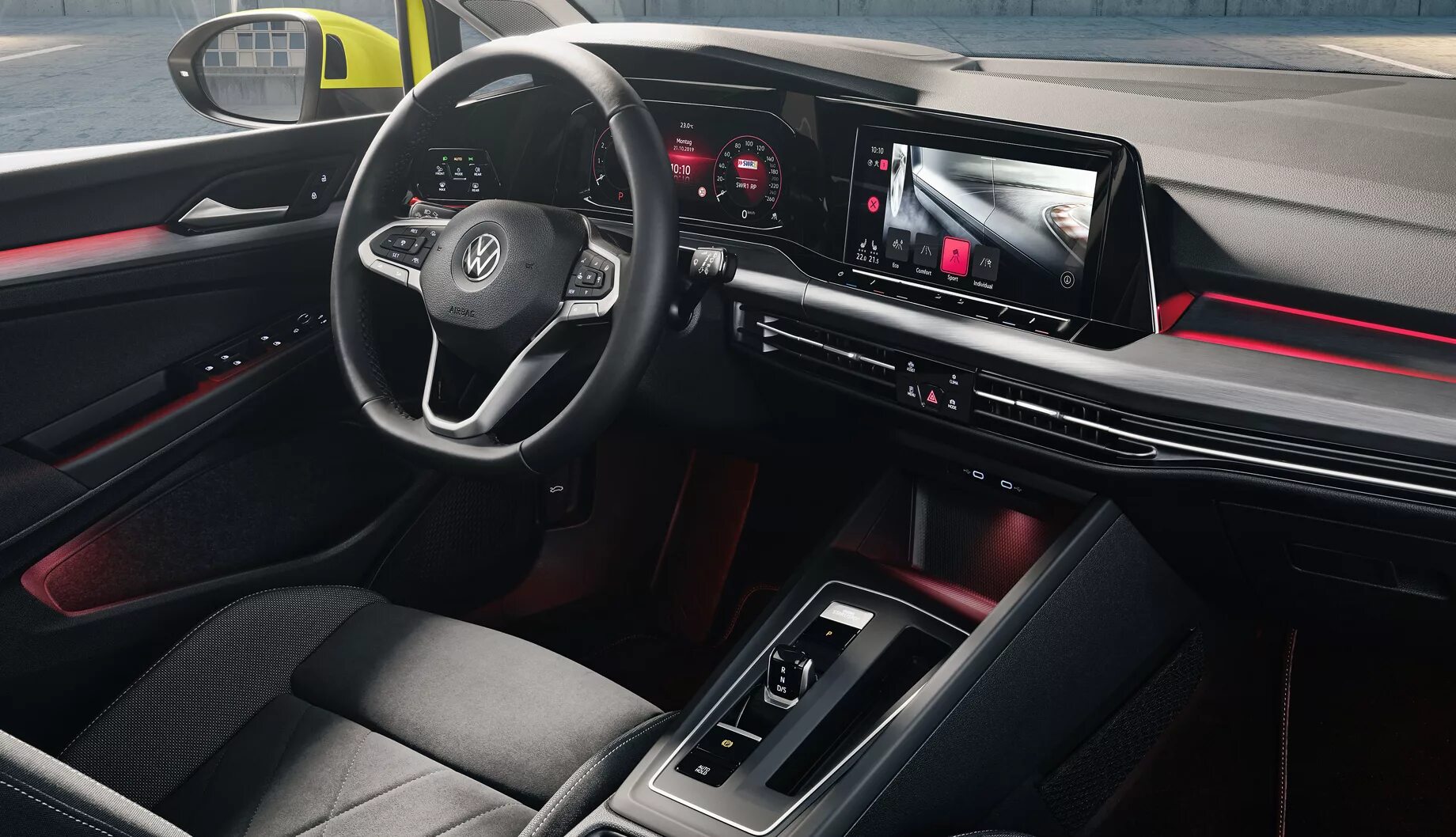 Новое в 8.2. Volkswagen Golf 8 Interior. Volkswagen Golf GTI 2020 салон. Volkswagen Golf GTI 2021 салон. Golf GTI 2021 салон.