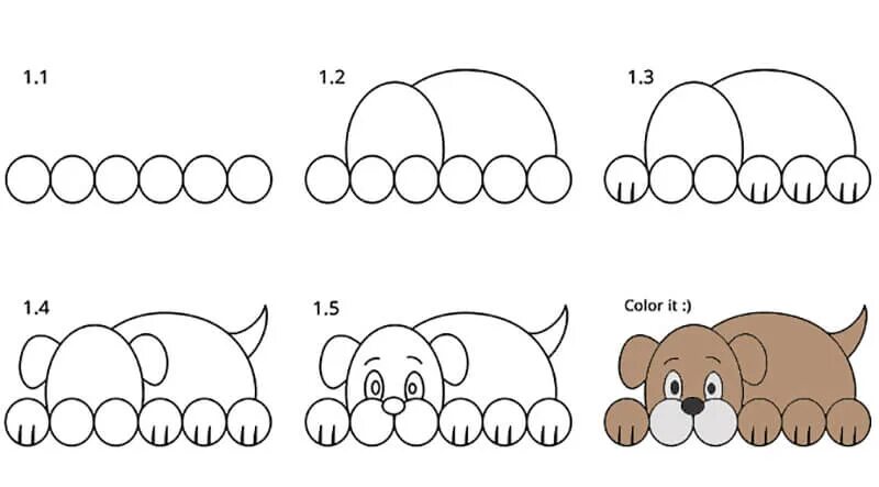 Схема собаки рисунок. Схемы рисования для малышей. Схемы поэтапного рисования для детей. Схема рисования животных для детей. Последовательное рисование для детей.