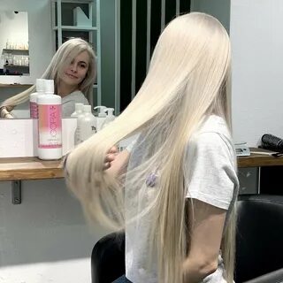 Профессиональное тонирование осветленных волос