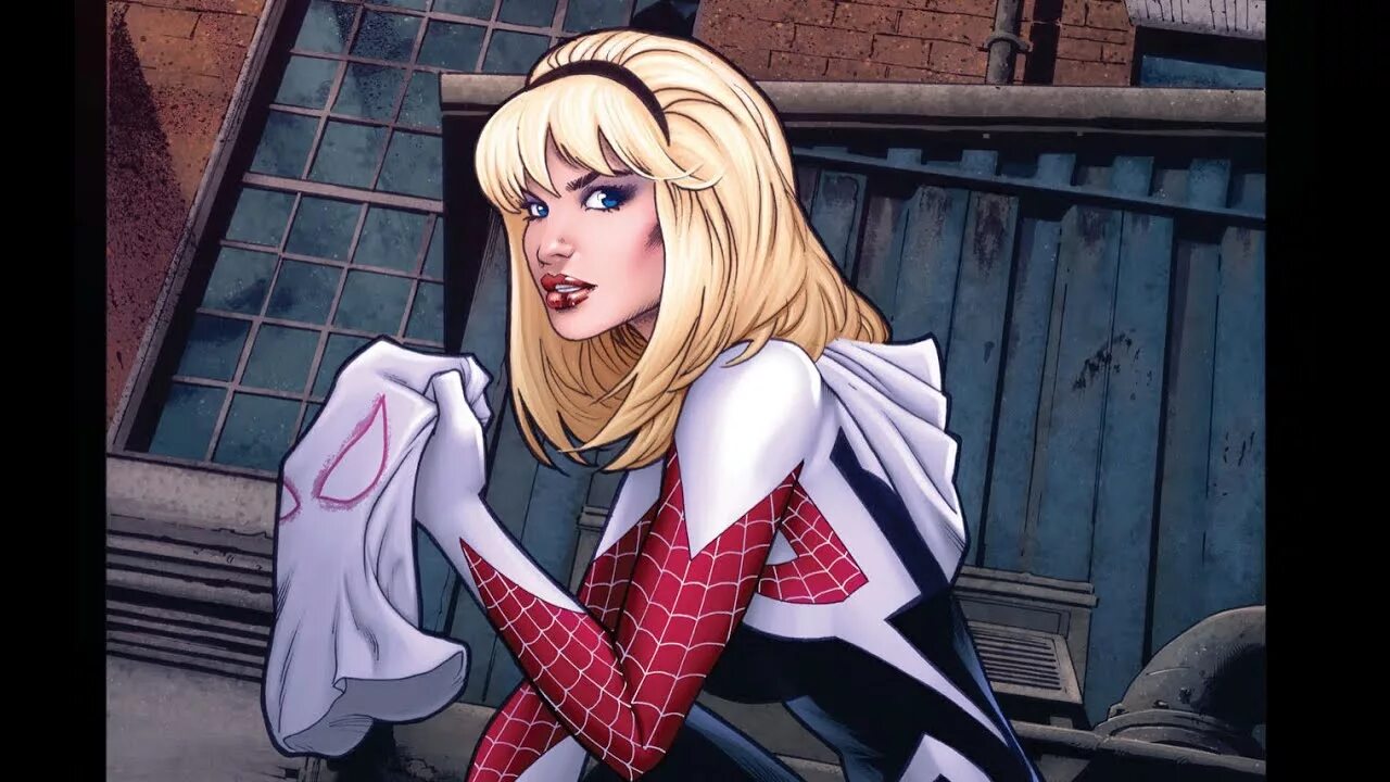 Spider Gwen, Reginald Manafe on ArtStation at https://www.artstation.com/artwork