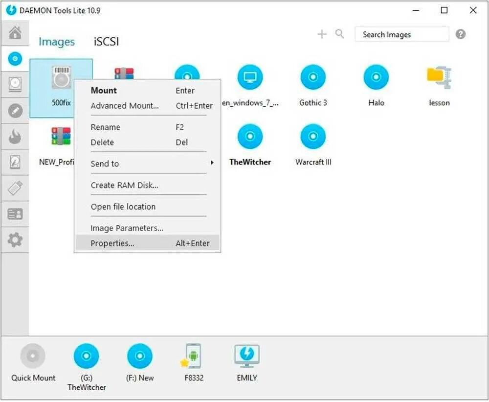 Эмулятор диска iso. Виртуальный привод для iso образов windows 10. daemon tools. edon tools. daemon tools lite.