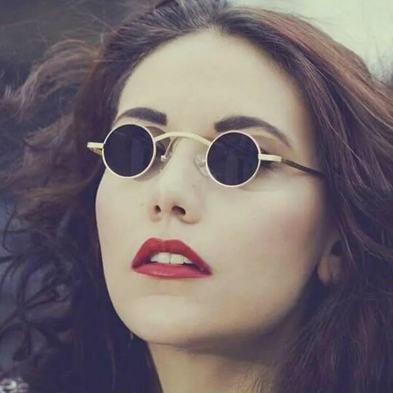Очки винтаж. Круглые очки. маленькие круглые сачки. круглые солнцезащитные очки. очки круглые женские.
