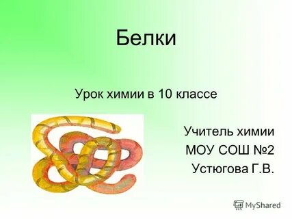 Тесты белки химия