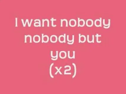 Nobody but she