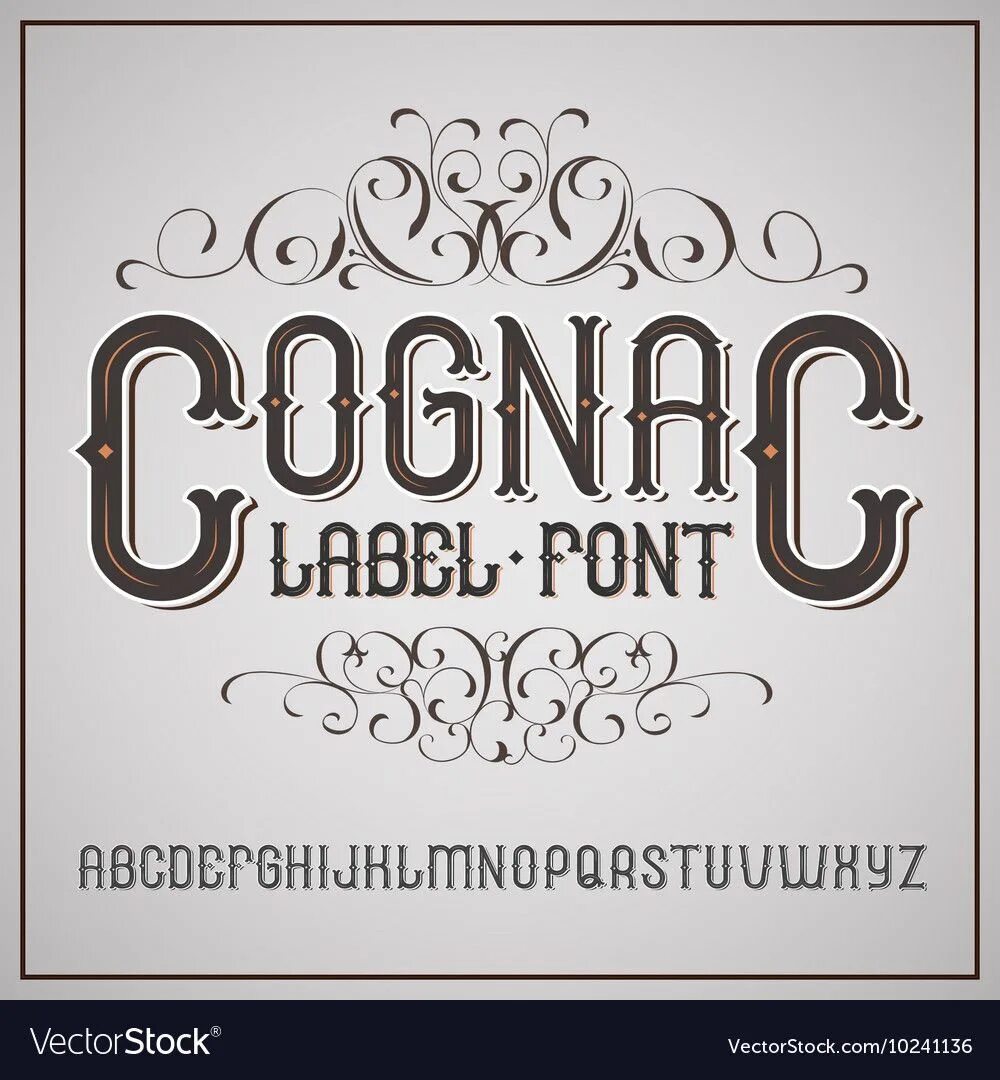 Label font