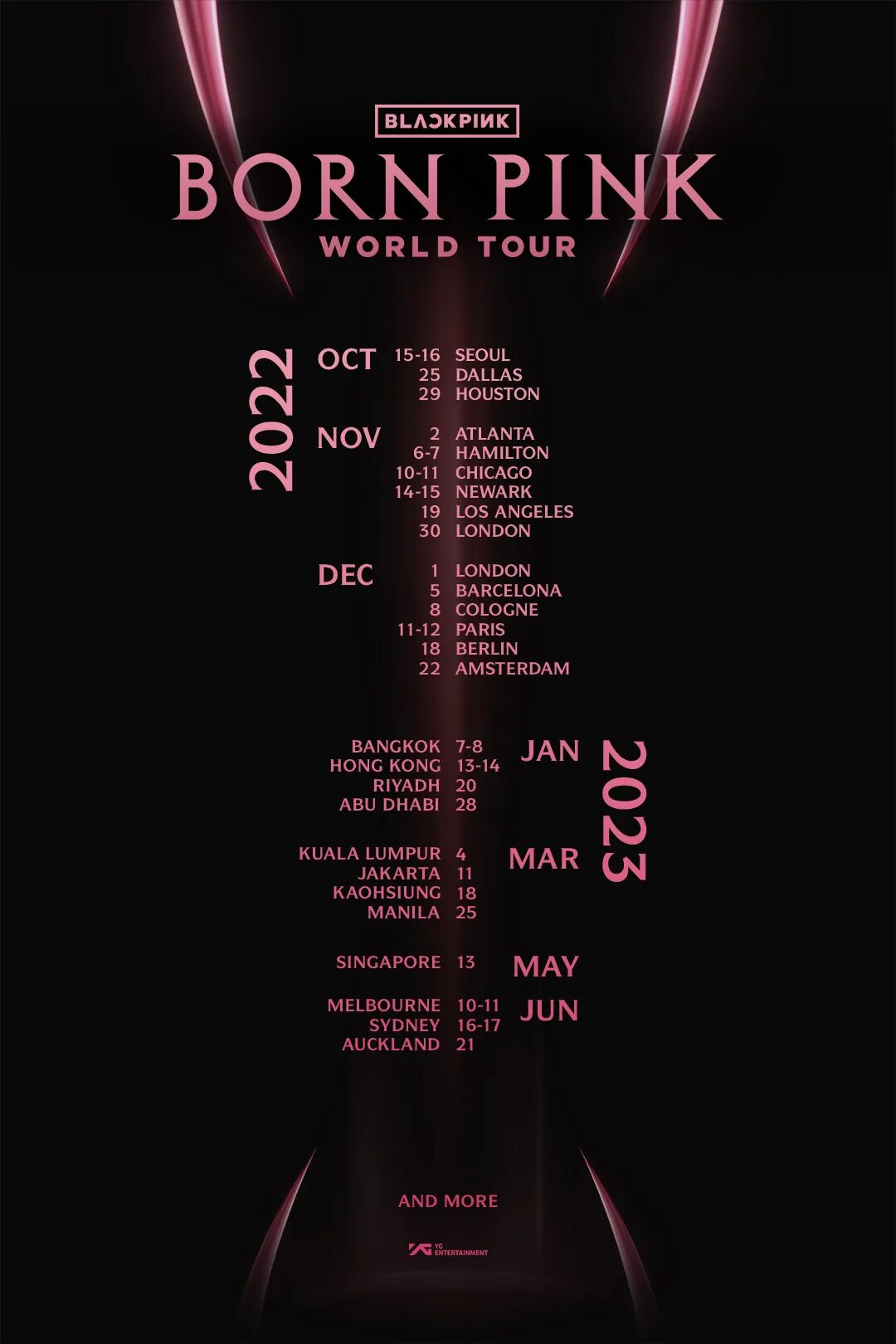 Мировой тур Блэк Пинк born Pink. Born Pink World Tour расписание. Расписание Блэк Пинк 2023. Группа BLACKPINK 2022. Афиша спб июнь 2024