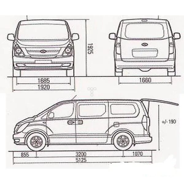 Габариты hyundai grand starex 2011. Hyundai starex h1 чертеж. Габариты хендай гранд старекс. Hyundai grand starex габариты багажника. Габариты хендай гранд старекс.
