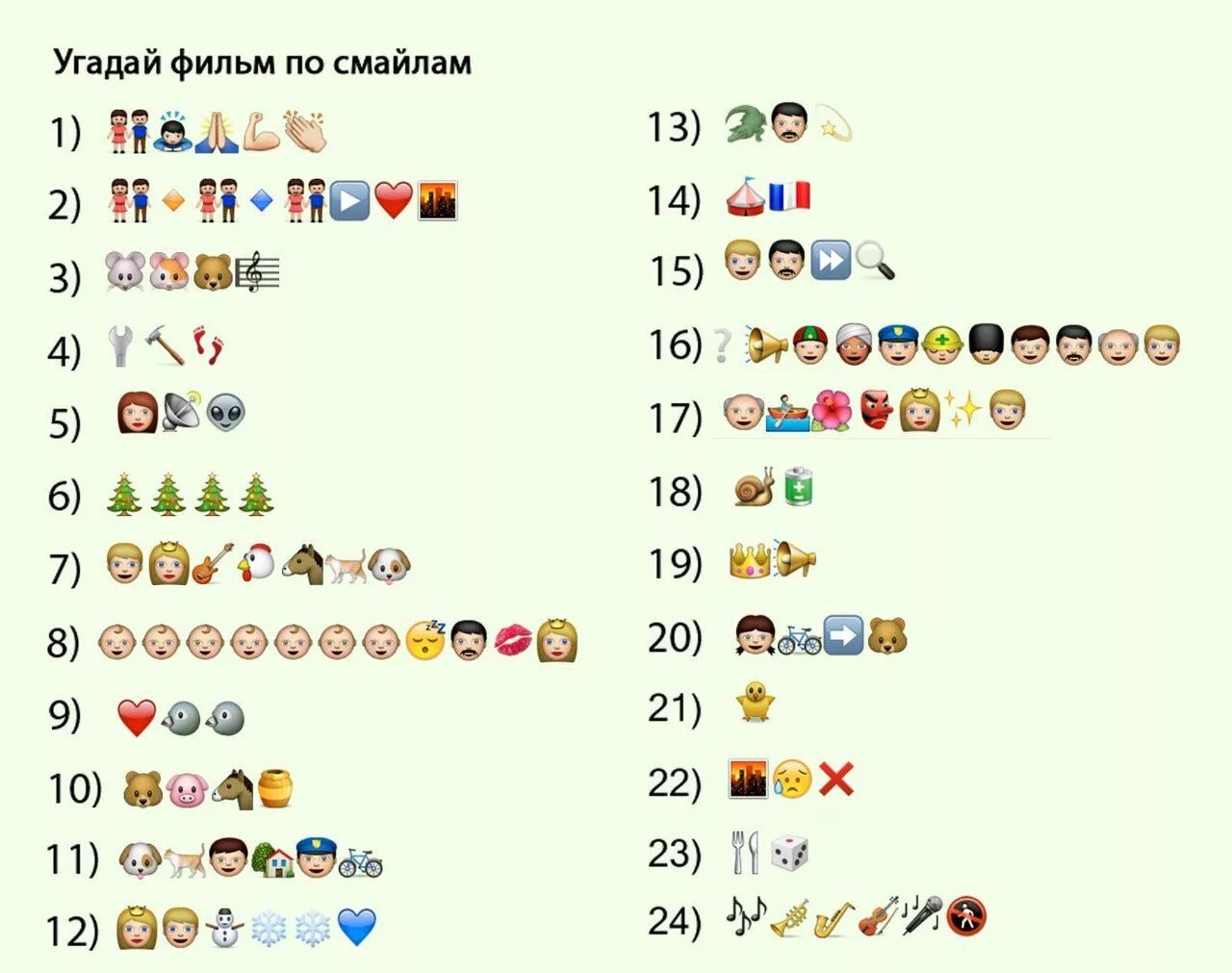 Смайлами написано люблю