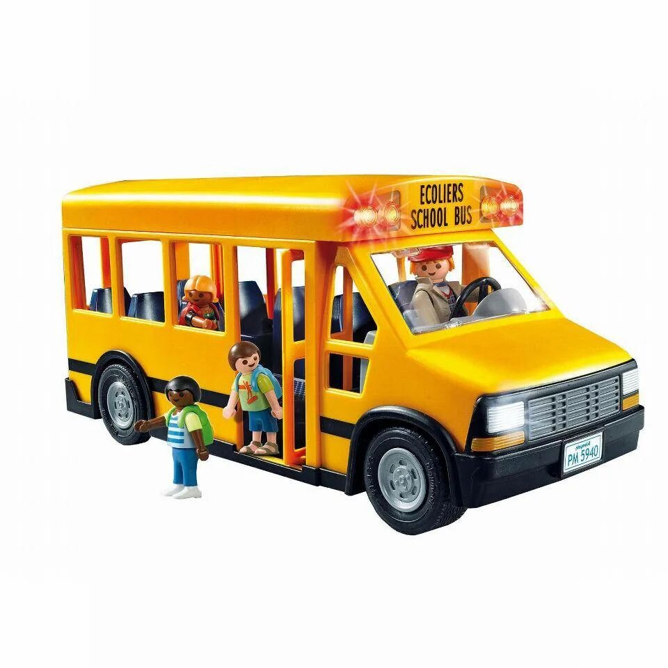 Playmobil школьный автобус. Playmobil 5680. Игрушка Playmobil City Life автобус. Playmobil 6866.