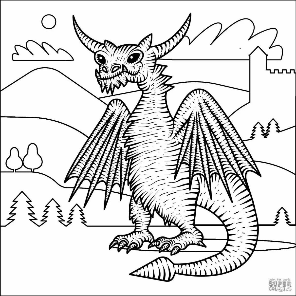 Дракон юнга. Средневековый дракон раскраска. Разукрашка дракон. Китайский дракон раскраска. Рисунок для разукрашивание драконы.