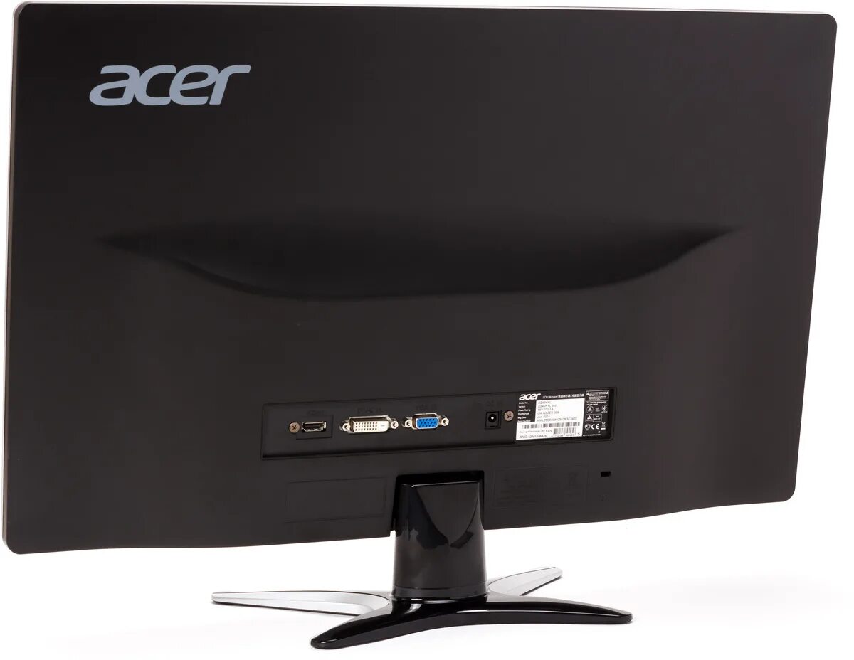 Сторона монитор. Acer g226hqlhbid. Acer g236hlbbd. Acer g246hylbid IPS (24') HDMI, VGA, DVI.
