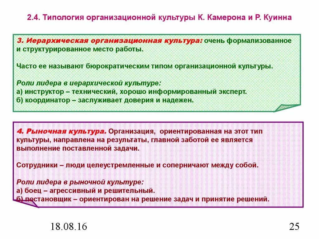 Организационная культура камерона куинна. Типология организационных культур к. Методика к. Куинна. Камерона и р.