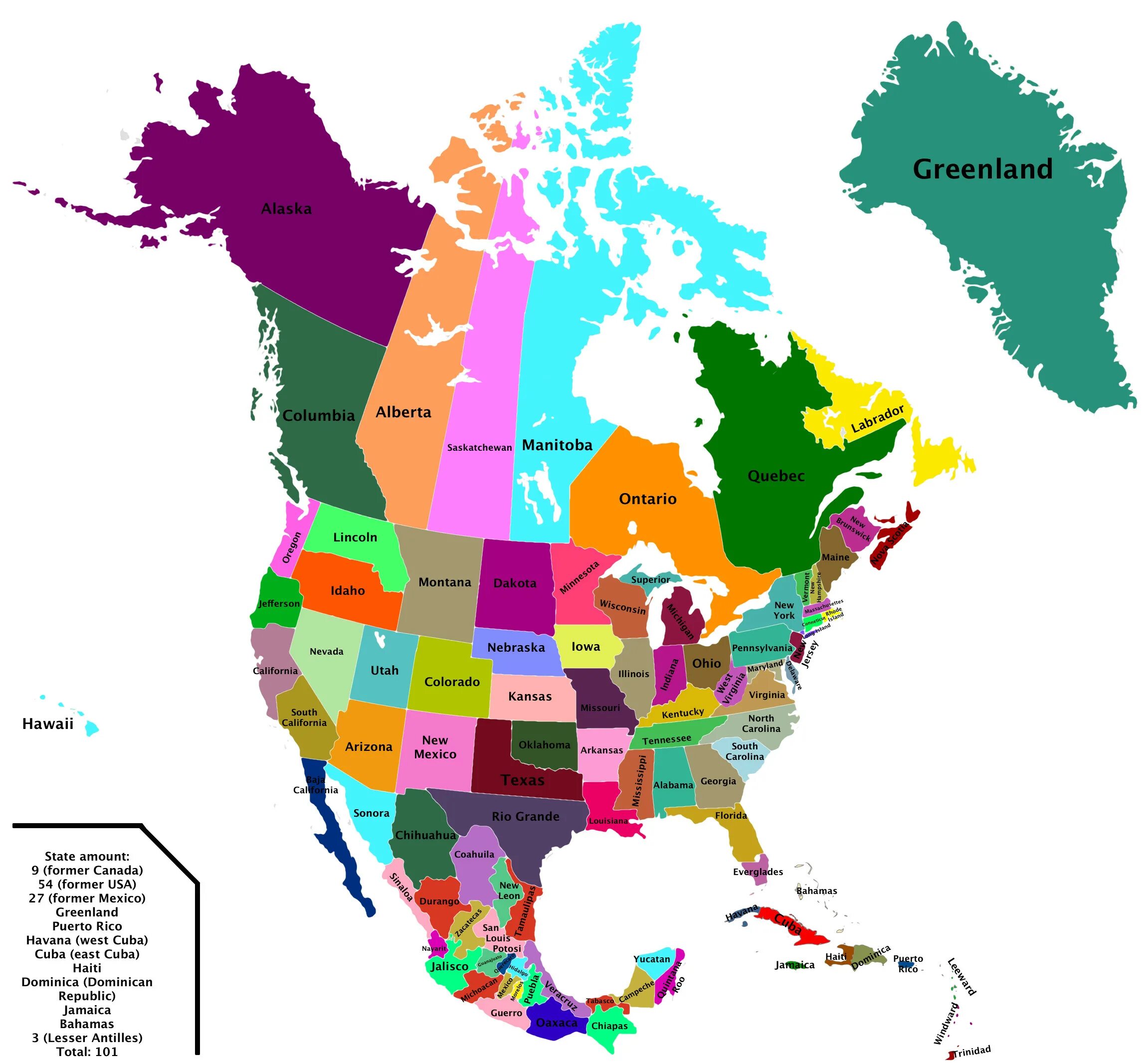 Политическая карта северной америки. North america map with states. North america states. North america states. Северная америка клипарт.