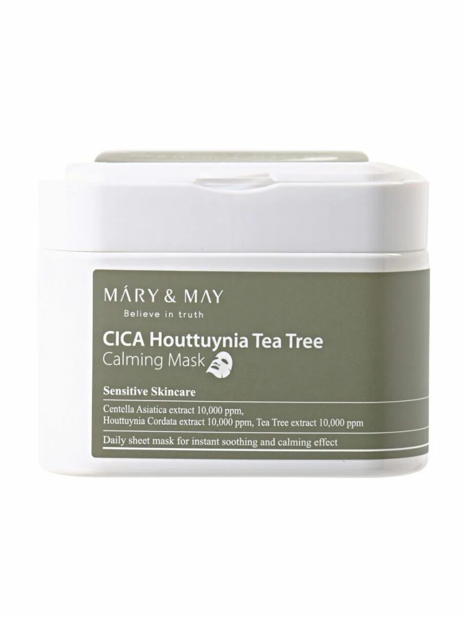 Маски 30 шт. Маска Mary May cica. Mary&May cica Houttuynia Tea Tree Calming Mask. Mary&May cica Houttuynia Tea Tree Calming Mask набор тканевых масок успокаивающих. Mary May Collagen Peptide Vital Mask.