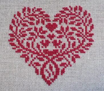 Cross stitching