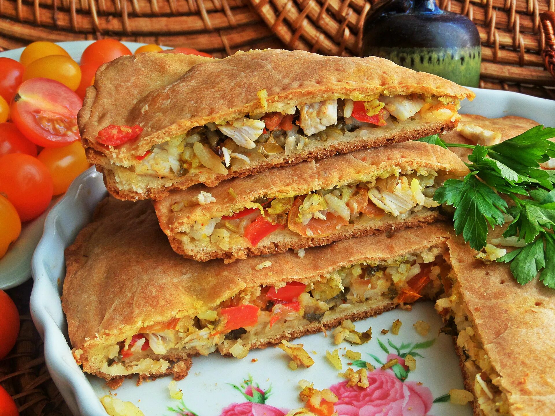 Рецепт мясного пирога на кефире