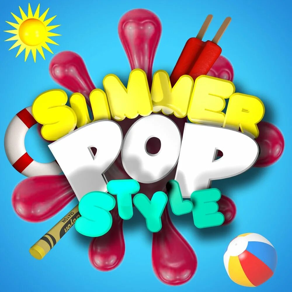 Pop styles. Summer Pop. Lollipop: Summer!.