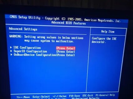 Cmos setup utility 1985 2005
