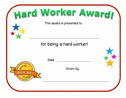 A reward for some hard work
