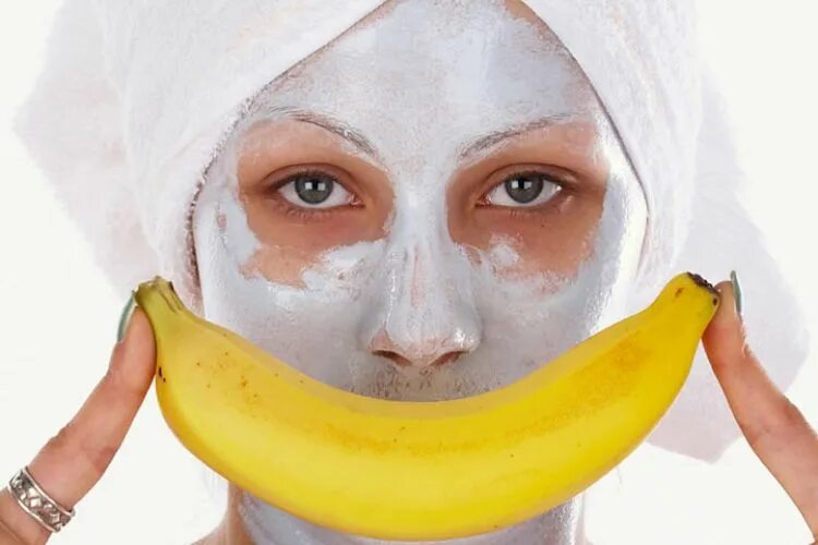 Маска для лица. Маска для лица с бананом. Банановая маска для лица. Банановая маска для лица от морщин. Банановые маски от морщин