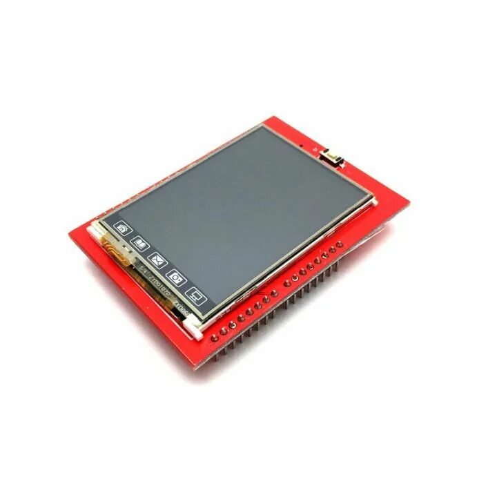 2.4 tft lcd shield. Жк экран 2.4 дюйма. цветной графический дисплей. graphical tft.