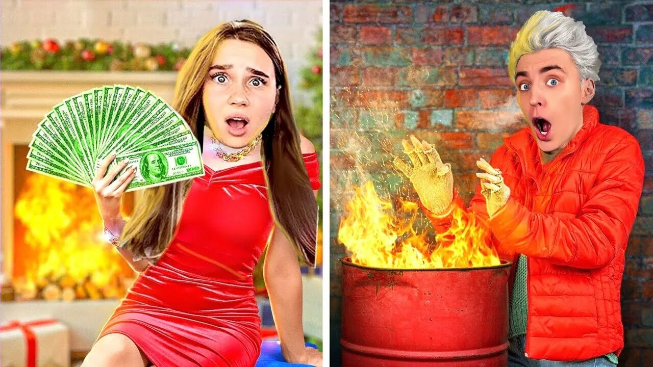 Аня и саша 24 часа челлендж. Богатая vs бедная больница. Челлендж богатый против бедных. Бедная vs богатая школа. А4 бедный vs богатый.