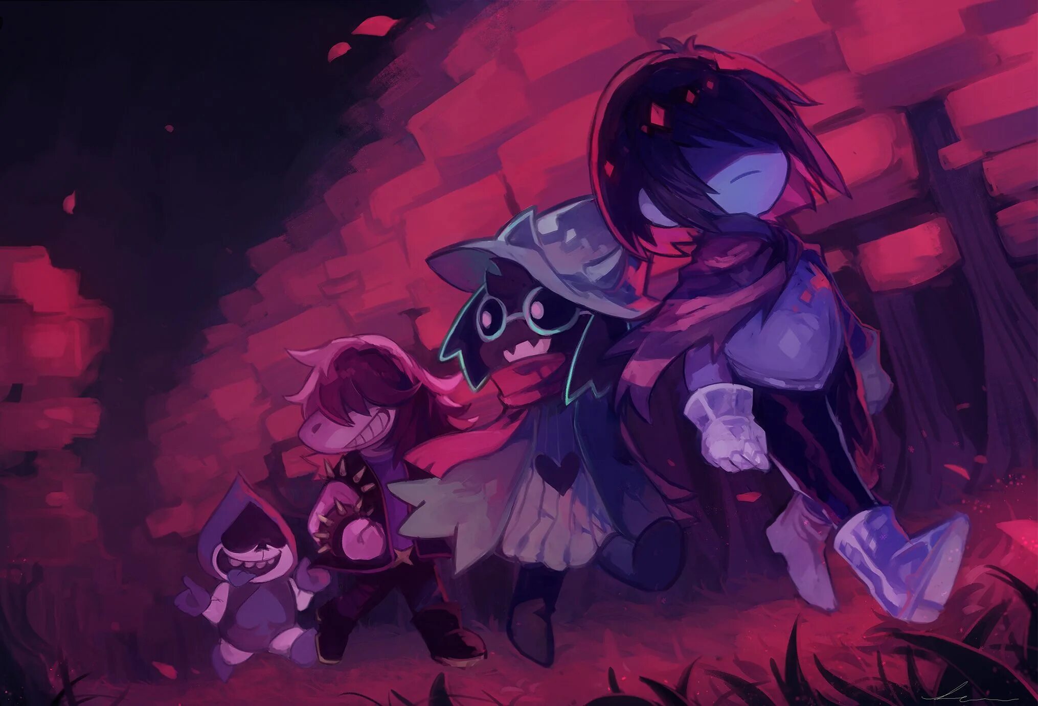 Deltarune 1 глава. Ральзей deltarune. kris deltarune. лансер deltarune.