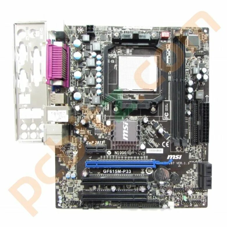 Ms 7597. 3. Материнская плата msi gf615m-p33. Материнская плата msi ms7597 ver 1. Msi gf615m-p33 (ms-7597).