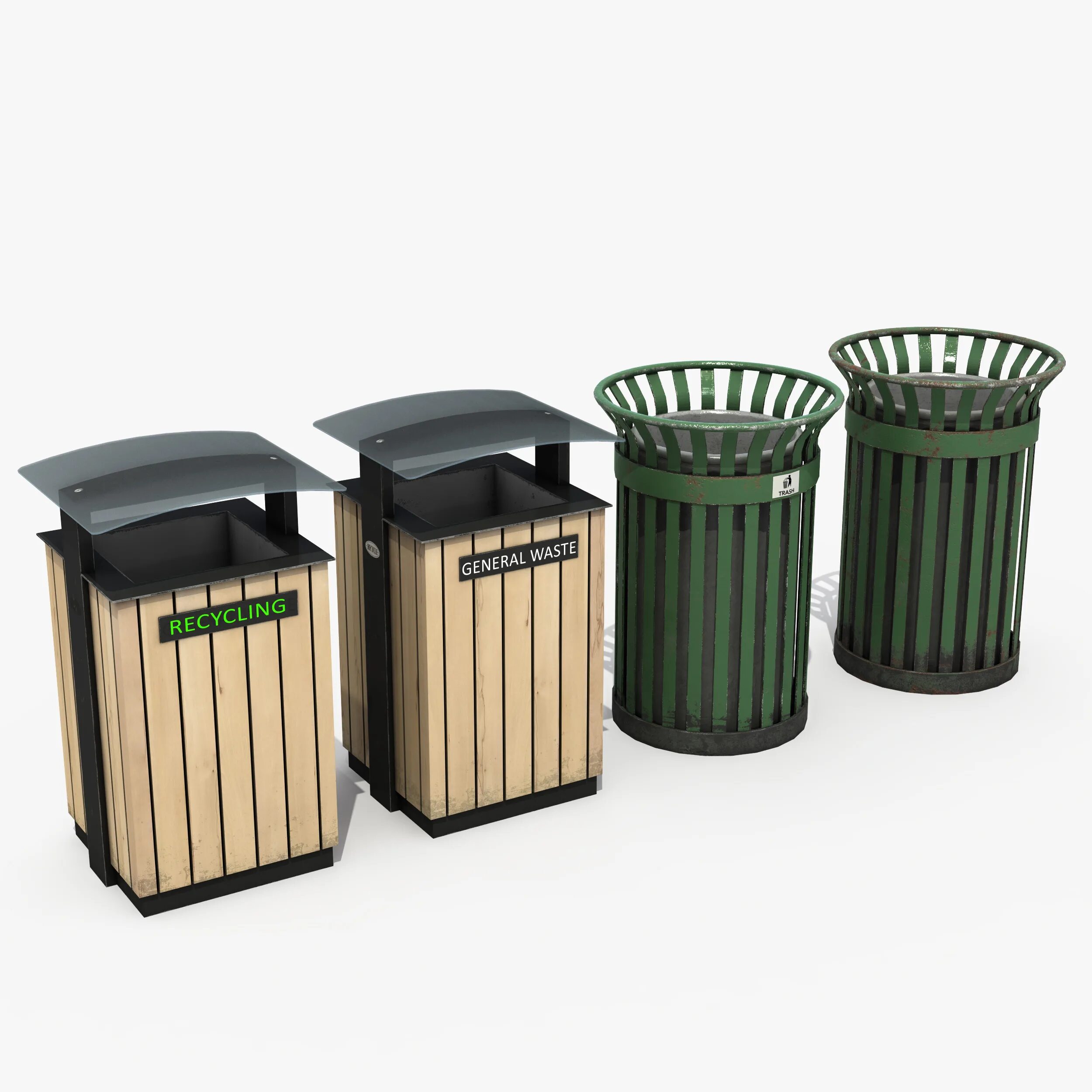 Мусорный бак модель. Мусорное ведро 3д макс. 35636 наборы для диорам steel trash bins. мусорки баки архикад. мусорные контейнеры уличные.