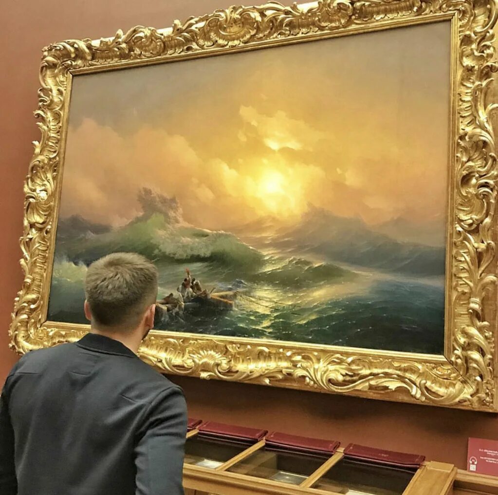 Девять картин. Aivazovsky 9 вал. 9 Вал Айвазовский картина. Айвазовский девятый вал русский музей.