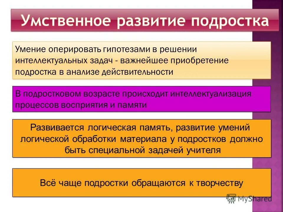 Задачи интеллектуального развития. Умственное развитие подростка. Интеллектуальное развитие подростка.