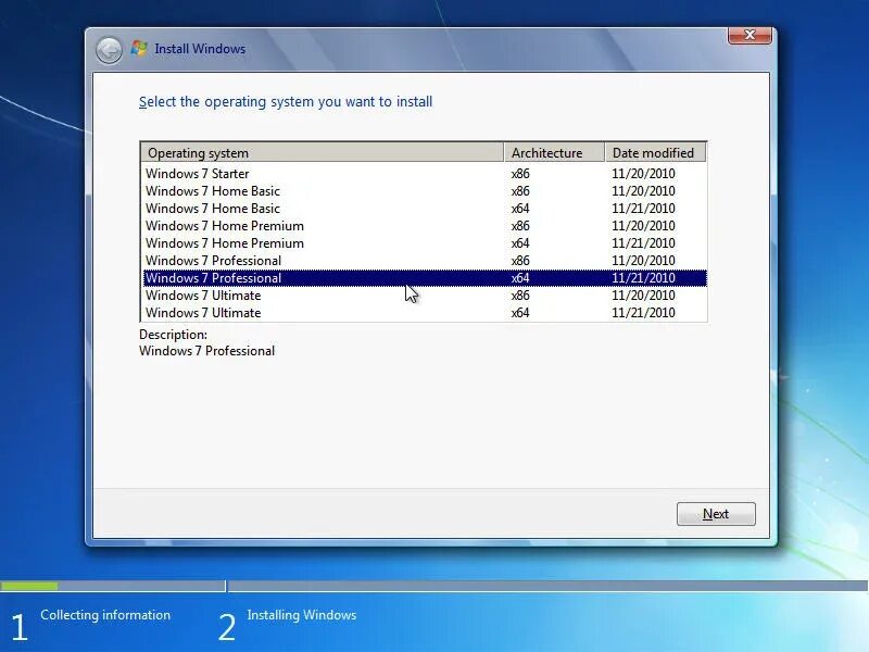 Window 7 sp1