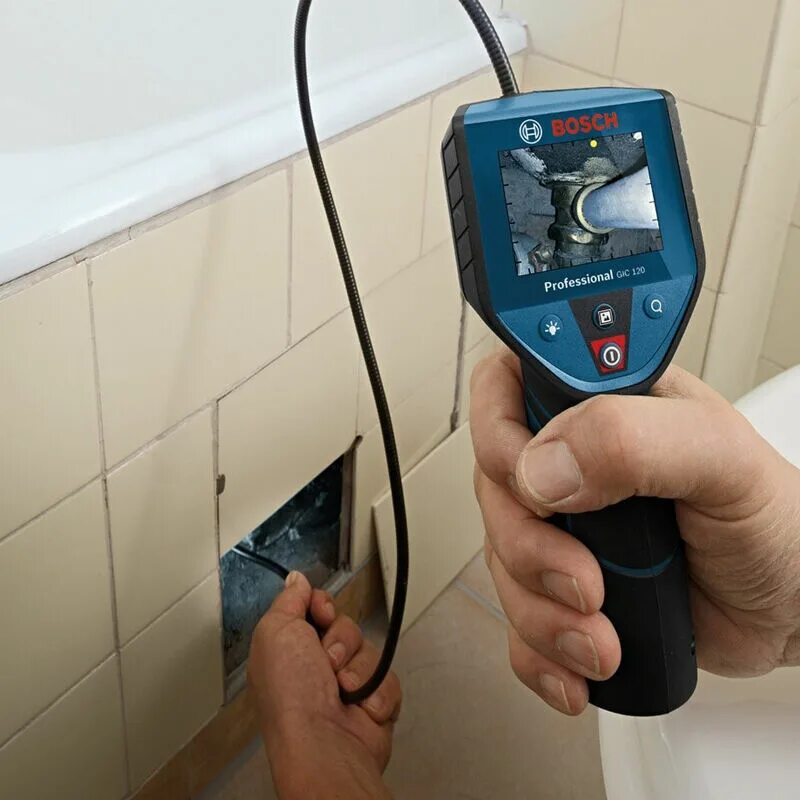 Как называется камера для осмотра цилиндра. Видеоскоп gic 120 bosch. инспекционная камера (видеоскоп) gic 120, bosch. видеоскоп bosch gic 120 professional (0.601.241.100). камера аккумуляторная смотровая gic120 c professional bosch 0 601 241 201.