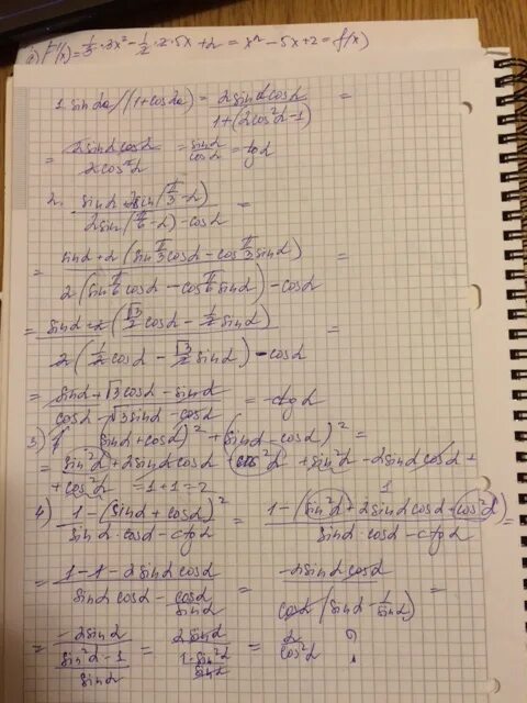 Sin3a-Sina/cos2a=cos(3pi/2-a) тождество. 5sin(a-2pi)+4cos(Pi/2+a) если Sina=-0,3. Cos 3pi 2 a