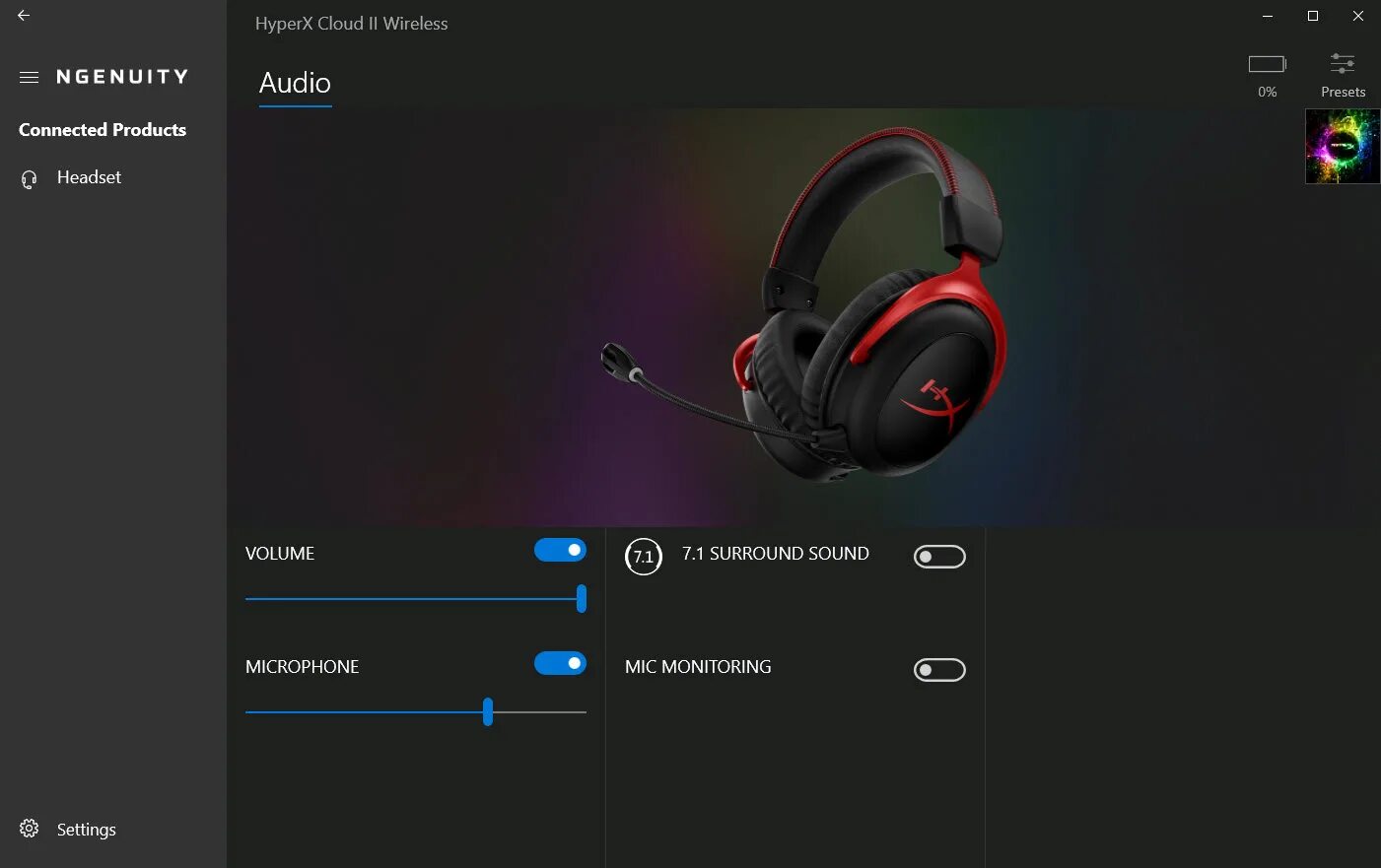 Дота не видит микрофон. HYPERX cloud 2 Wireless микрофон. HYPERX cloud 2 Wireless 7.1. Наушники с микрофоном HYPERX 4p5k4aa (hhsc2x-ba-Rd) HYPERX cloud II Wireless 7.1 Red. Эквалайзер для HYPERX cloud 2.