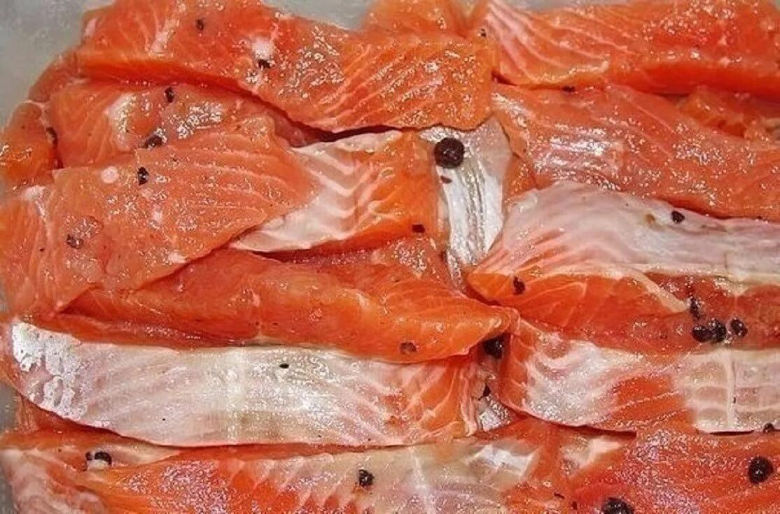 Как вкусно посолить кету