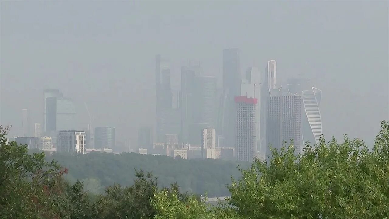 Смог в новой москве