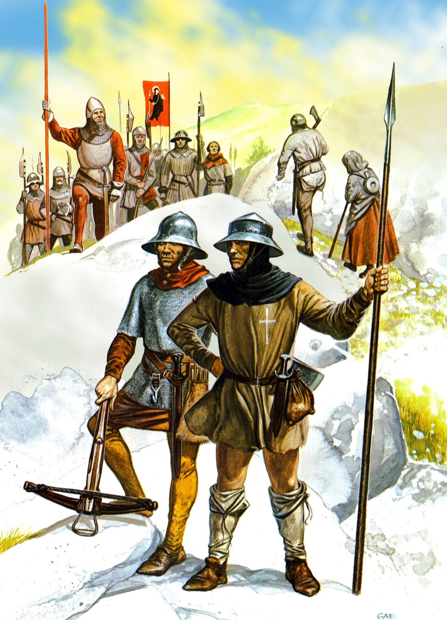 1500 1400 1300. Швейцарская пехота Пикинер. Швейцарские пикинеры 15 века. Швейцарские пикинеры 16 века. Швейцарские пикинеры средневековья.